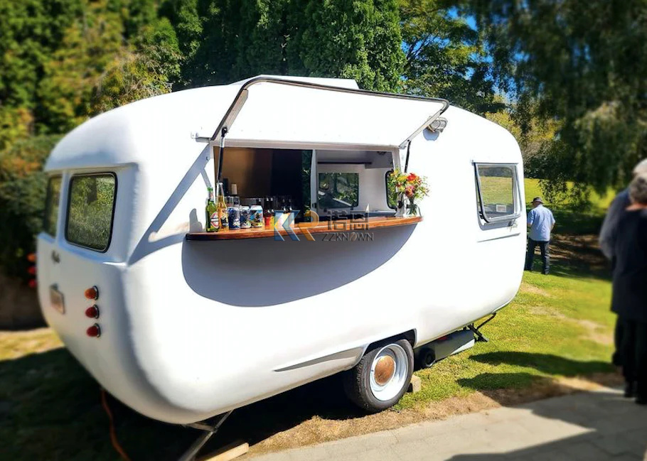 Coffee Van Equipment - عربات بيع قافلة مجهزة بالكامل، مقطورات