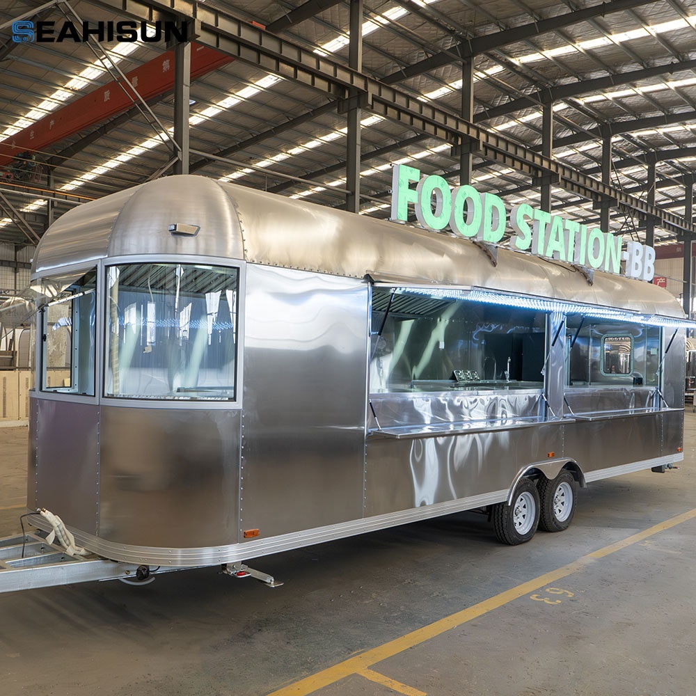 Coffee Van Equipment - مقطورة متنقلة للقهوة والشواء والوجبات الخفيفة