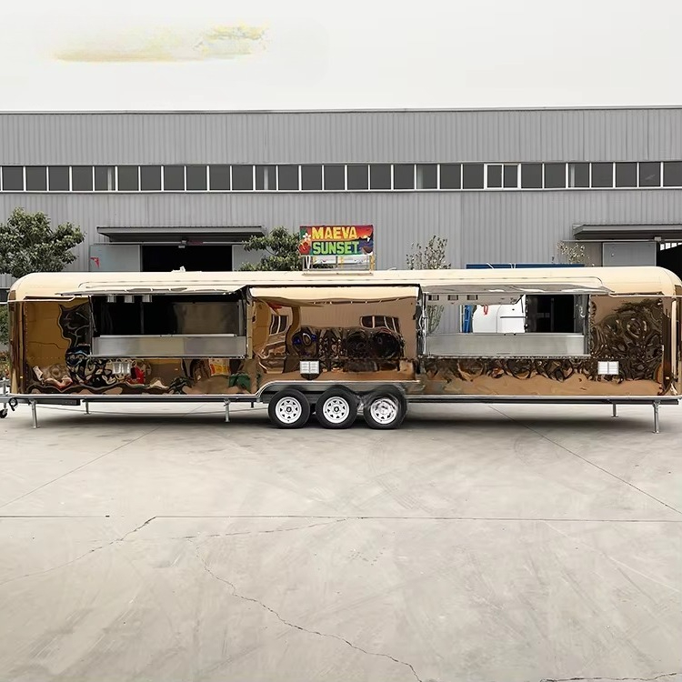 عربة طعام متنقلة مخصصة من YG م - مراجعة Coffee Van Equipment وسعره
