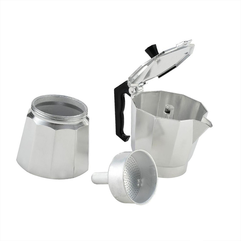 صانعة قهوة إسبريسو من الألومني - مراجعة Coffee Equipment Wholesale وسعره