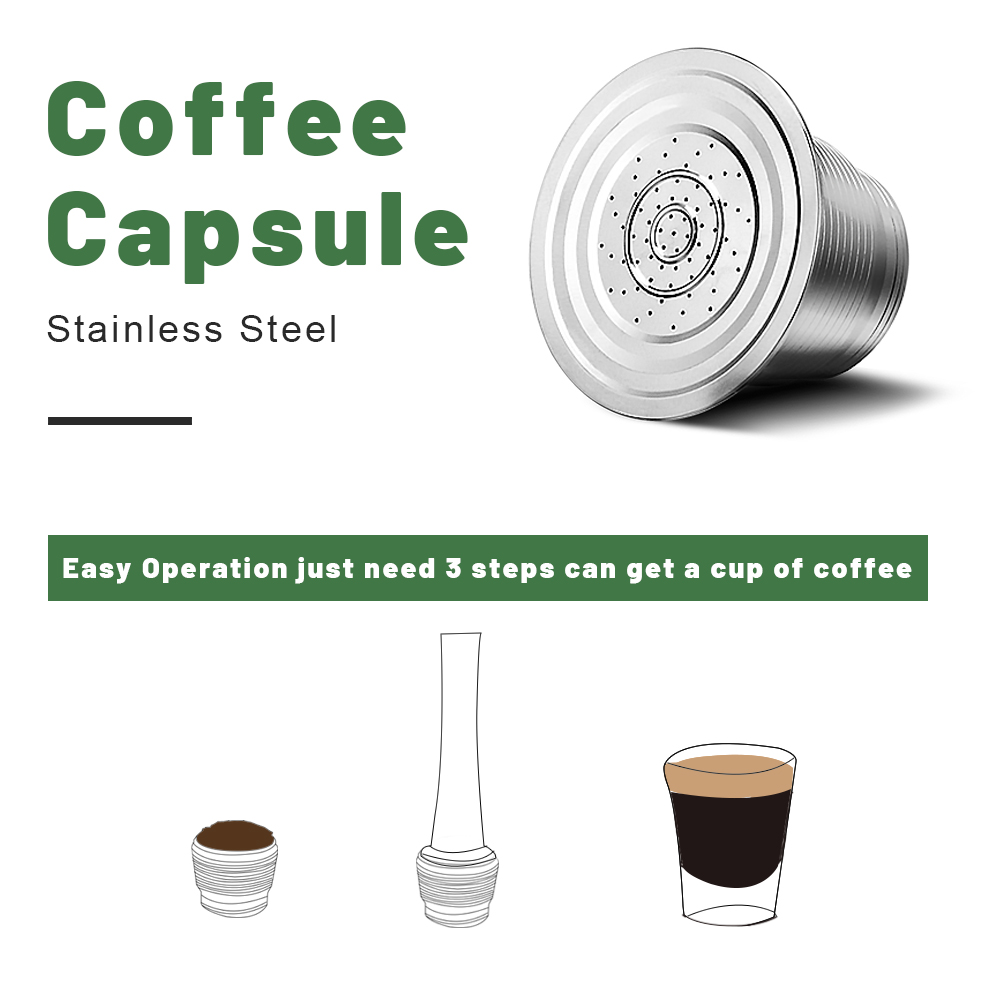 كبسولة قهوة نسبرسو قابلة لإعاد - مراجعة Coffee Equipment Wholesale وسعره