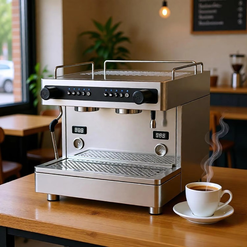 ماكينة قهوة إسبريسو كهربائية ا - مراجعة Coffee Quality Control وسعره