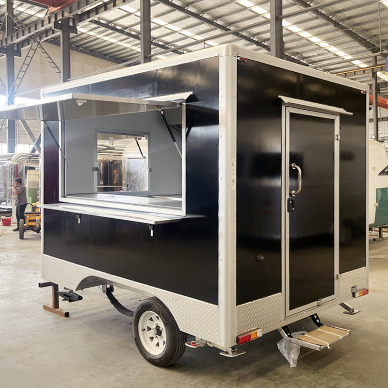 عربة طعام متنقلة للبيتزا والقه - مراجعة Coffee Van Equipment وسعره