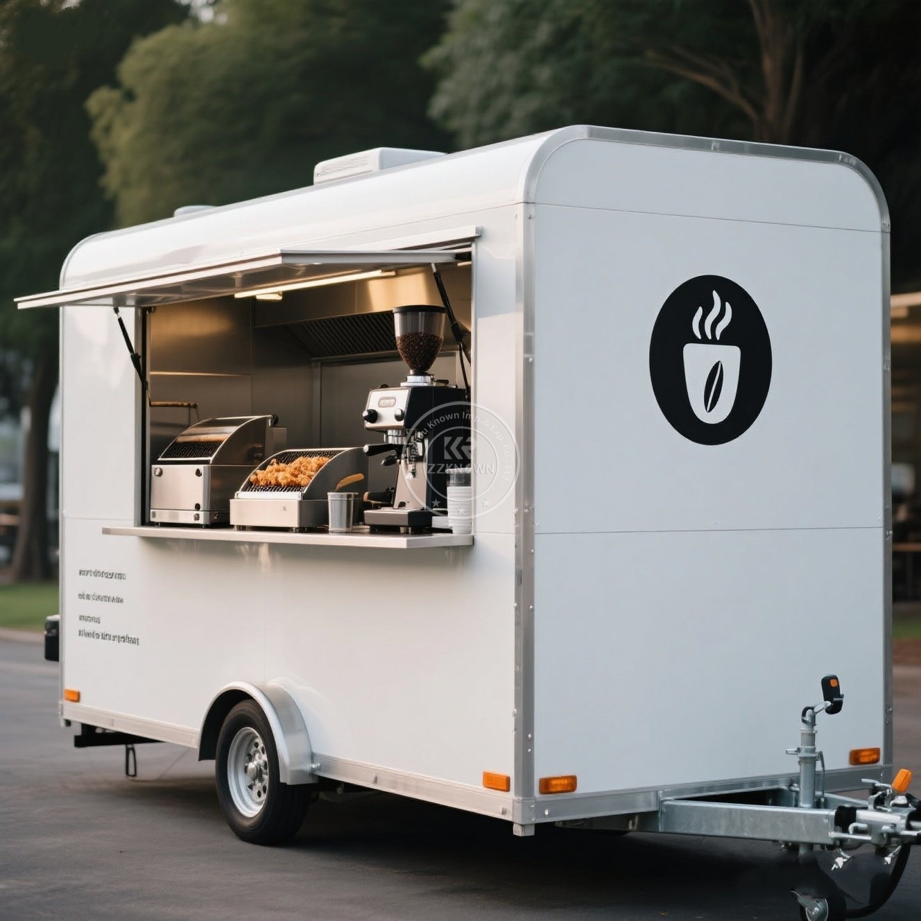 مخصص كبير القهوة فان شاحنة الغ - مراجعة Coffee Van Equipment وسعره