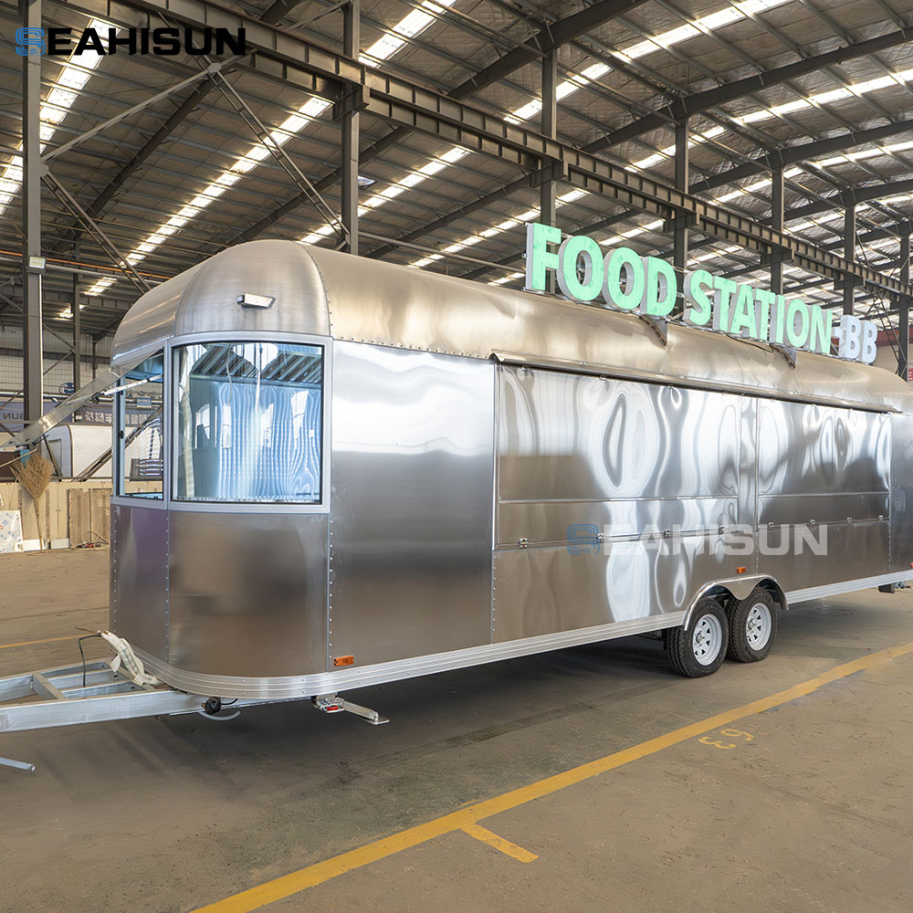 مقطورة متنقلة للقهوة والشواء و - مراجعة Coffee Van Equipment وسعره