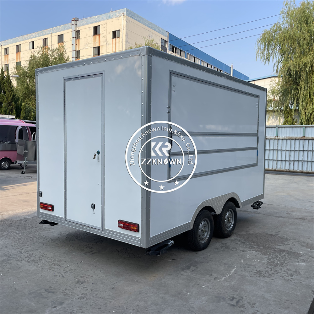 شاحنة طعام متنقلة حديثة مخصصة  - مراجعة Coffee Van Equipment وسعره