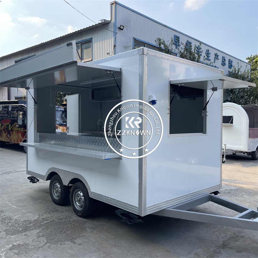 شاحنة طعام متنقلة حديثة مخصصة  - مراجعة Coffee Van Equipment وسعره