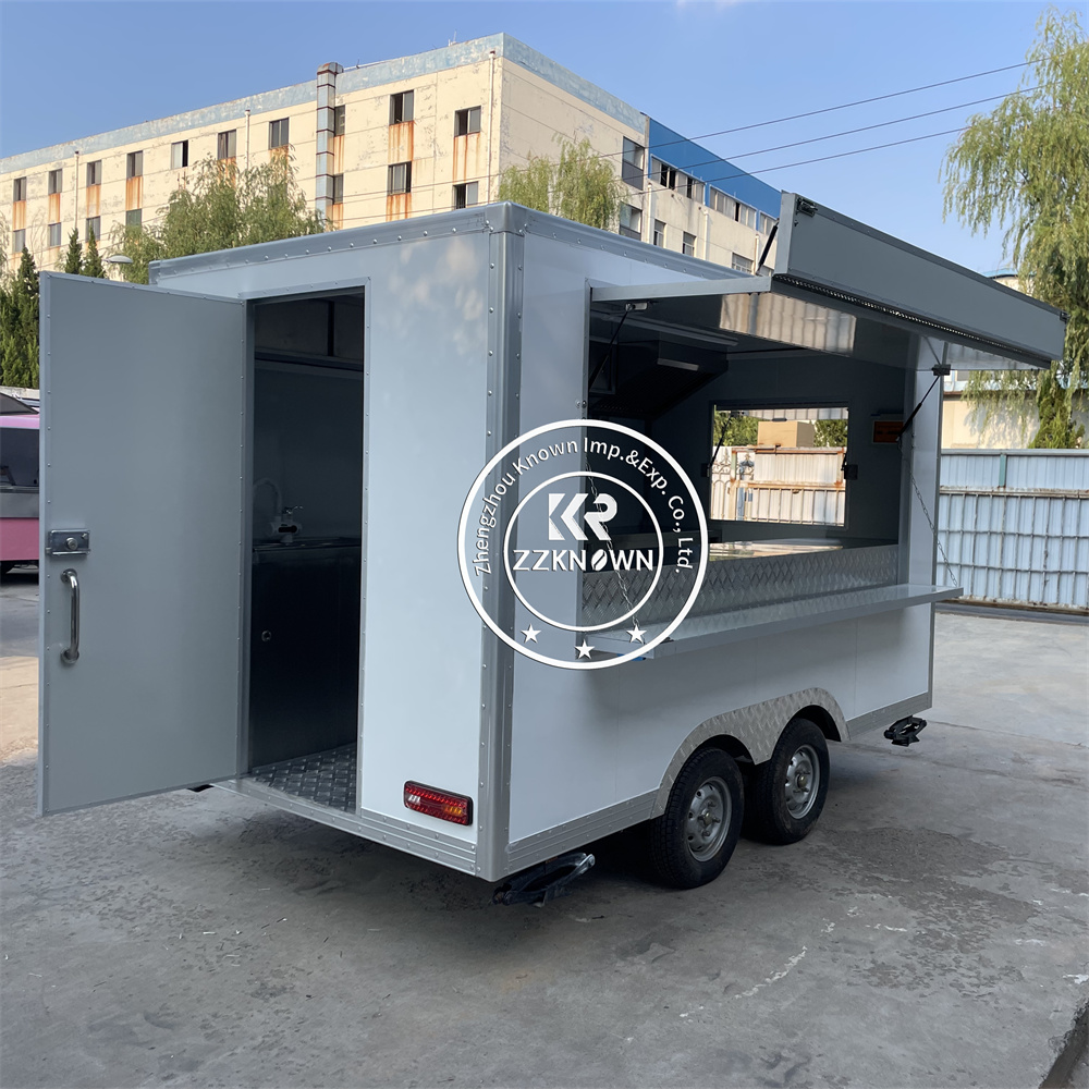 شاحنة طعام متنقلة حديثة مخصصة  - مراجعة Coffee Van Equipment وسعره