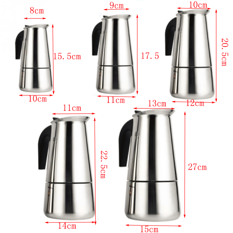 100 مللي/200 مللي/300 مللي/450 - مراجعة Coffee Equipment Wholesale وسعره