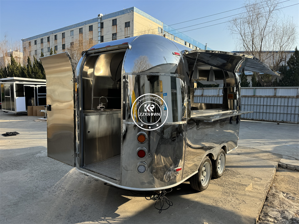2025 امتياز تقديم الطعام مقطور - مراجعة Coffee Van Equipment وسعره