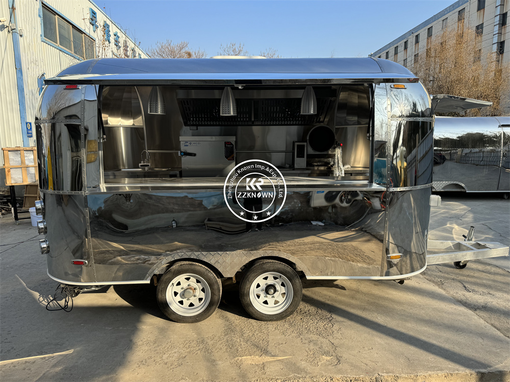 2025 امتياز تقديم الطعام مقطور - مراجعة Coffee Van Equipment وسعره