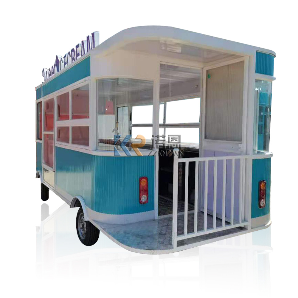 متوفر في المخزون 5M شاحنة طعام - مراجعة Coffee Van Equipment وسعره