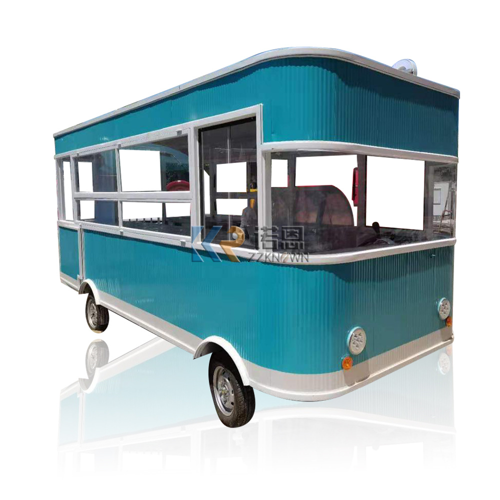 متوفر في المخزون 5M شاحنة طعام - مراجعة Coffee Van Equipment وسعره